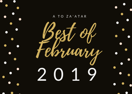 My Top Dishes of February 2019.