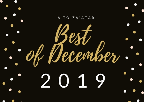 My Top Dishes of December 2019.