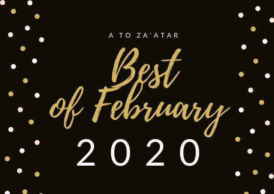 My Top Dishes of February 2020.